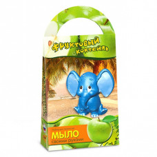 Набор для творчества Мыло Фруктовый коктейль с формочкой Слоник С0204   