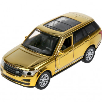 Металлическая машинка Технопарк Range Rover Vogue Хром VOGUE-12CH-GD