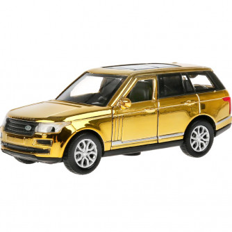 Металлическая машинка Технопарк Range Rover Vogue Хром VOGUE-12CH-GD