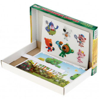 Игра с липучками УМка Ми-ми-мишки Весёлые друзья 4680013714352
