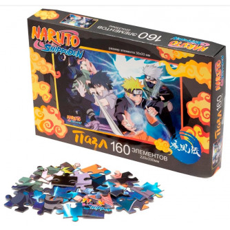 Пазл 160 Наруто.Команда номер семь 07292 Пазл 160 Наруто.Команда номер семь 07292