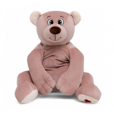 KULT Мягкая игрушка медведь Лари, 70см (сидя 35см), пудровый (МЛари/35/131-2)