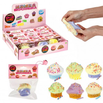 Игрушка Крутой замес Няшка-вкусняшка кекс с посыпкой 5,5см 1Toy Т25370 Игрушка Крутой замес Няшка-вкусняшка кекс с посыпкой 5,5см 1Toy Т25370