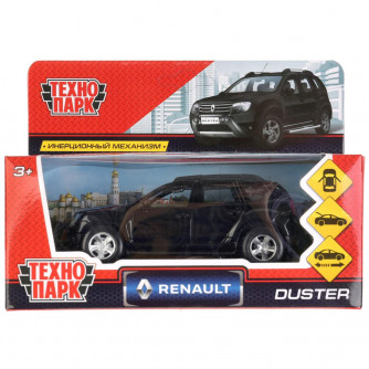 Металлическая машинка Технопарк Renault Duster DUSTER-BK