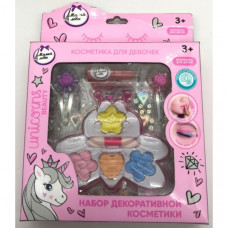 Косметика ДЛЯ ДЕВОЧЕК тени для век, блеск и помада для губ МИЛАЯ ЛЕДИ 20237D2-UNI-ML (288)  