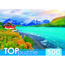 TOPpuzzle. ПАЗЛЫ 500 элементов. ШТТП500-2709 ЧИЛИ ПАТАГОНИЯ