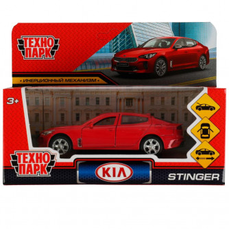 Металлическая машинка Технопарк Kia Stinger STINGER-12-RD