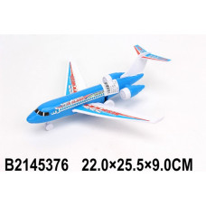 Самолёт инерционный, 22*25,5*9 см 2145376