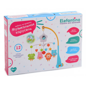 Мобиль на батарейках Elefantino IT104344