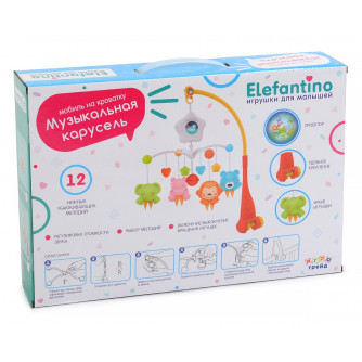 Мобиль на батарейках Elefantino IT104344