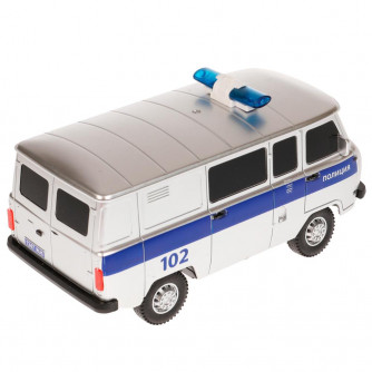 Радиоуправляемая машина Технопарк UAZ 452 Полиция 452-18RCL-POL-GY