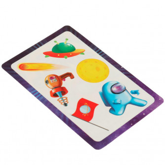 Карточная игра Умные игры Мега Дубль Найди пару Космический экипаж 4680107994295