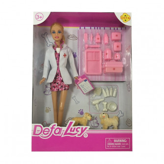 Кукла Defa Lusy Мама ветеринар 8346
