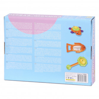 Набор погремушек Mioshi Первая игрушка TY9046 Набор погремушек Mioshi Первая игрушка TY9046