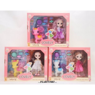 Кукла с аксессуарами и питомцем 0717687FCJ