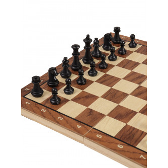Игра 3 в 1. Шахматы, шашки, нарды пластиковые на магните 24х12см.(Арт. И-0140)