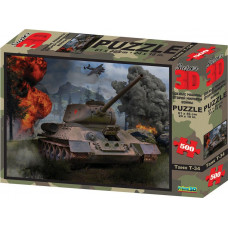 Пазл Super 3D Танк Т-34 10177