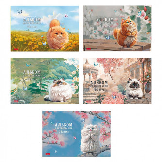 Альбом для рисования А4, 24л, Hatber 