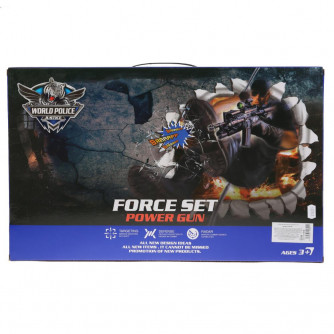 Набор полиция (пистолет, наручники, аксесс.) свет+звук 34350 в кор. в кор.2*18шт B1815191 Набор полиция (пистолет, наручники, аксесс.) свет+звук 34350 в кор. в кор.2*18шт B1815191