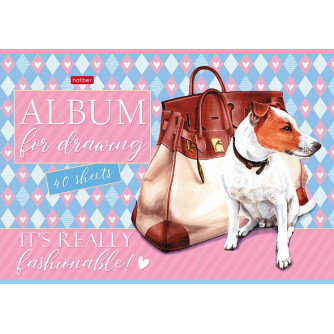 Альбом для рисования Fashion Dogs 40А4В