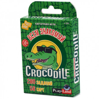 Игра Карточная Крокодил L-241 Игра Карточная Крокодил L-241