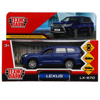 Металлическая машинка Технопарк Lexus LX-570 LX570-12FIL-BU