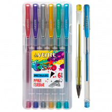 Набор ручек гелевых 6шт deVente 