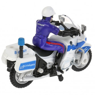 Металлическая модель Технопарк Мотоцикл Полиция СТ-1247