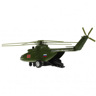 Металлическая модель Технопарк Транспортный вертолёт COPTER-20-GN