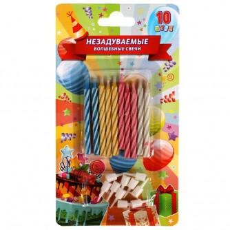 Свечи для торта Чудо-праздник С днём рождения MC-81040-HB Свечи для торта Чудо-праздник С днём рождения MC-81040-HB