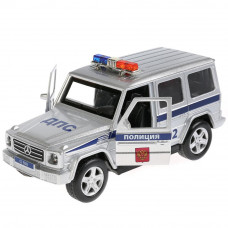 Металлическая машинка Технопарк Mercedes Benz G Class Полиция G-СLASS-P-SL