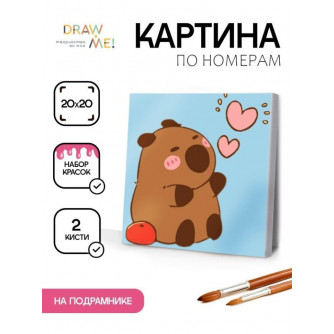 Картина по номерам на подрамнике Draw Me! 