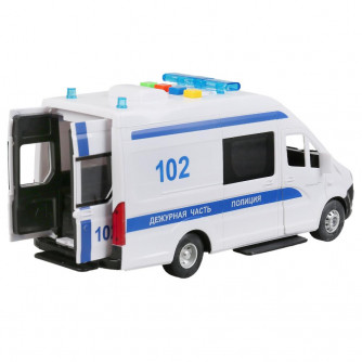 Машинка Технопарк ГАЗель NEXT Полиция SB-18-11-GN-WB(NO IC)