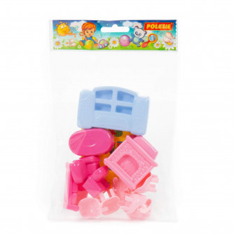 Набор мебели для кукол №4 (13 элементов в пакете)