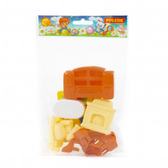 Набор мебели для кукол №4 (13 элементов в пакете)