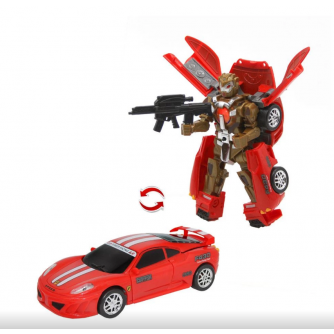 Робот-трансформер, 2 цвета в ассортименте, в/к 22,5*17*7,5 см Y18674093 Робот-трансформер, 2 цвета в ассортименте, в/к 22,5*17*7,5 см Y18674093