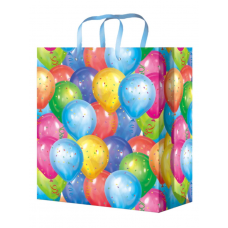 Пакет подарочный с глянц.ламинацией 22x31x10 см (ML) Яркие воздушные шары, 157 г ПКП-4274