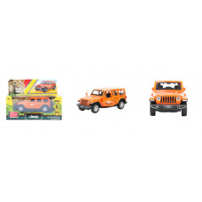 Машина металл JEEP WRANGLER SAHARA САФАРИ 12 см, двери, багаж, инерц, кор. Технопарк SAHARA5D-12EXP-OG (72)   