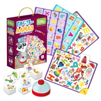 Настольная игра Глаз-Алмаз Алфавит ET03-002