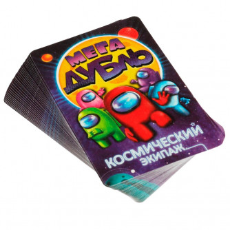 Карточная игра Умные игры Мега Дубль Найди пару Космический экипаж 4680107994295