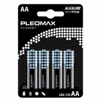 Батарейки Pleomax LR6-4BL Economy Alkaline