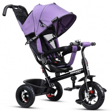 Велосипед трехколесный Rocket 137-LI, колеса надувные 12