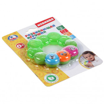 Развивающая игрушка зверята на карт. (русс. уп.) Умка в кор.3*24шт WD3345-R
