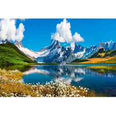 Палитра.Холст с красками 30х40см по ном.в кор(20 цв) Невероятные виды у окрестностей гор Арт.ХК-6302