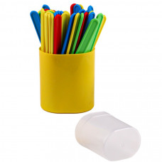 Палочки счетные пластм.30шт Проф-Пресс, пенал НР-4549  