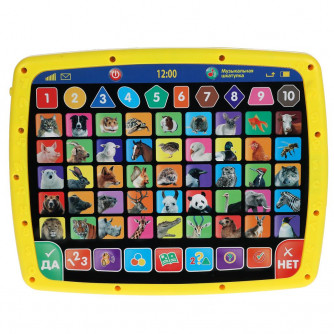 Двусторонний планшет УМка Азбука животных и зоовикторина HT1103-R2 Двусторонний планшет УМка Азбука животных и зоовикторина HT1103-R2
