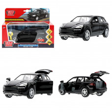 Машина металл свет-звук PORSCHE cayenne, 15 см, двери, багажник, инерция Технопарк SB-68324