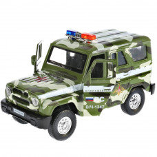 Металлическая машинка Технопарк UAZ Hunter военный HUNTER-MIL-SL