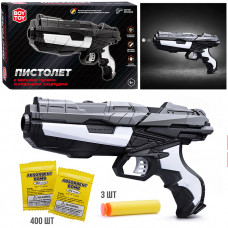 Пистолет с мягкими пулями и водяными снарядами, в коробке BT0050   