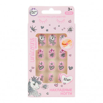 Накладные ногти единорог в коробке МИЛАЯ ЛЕДИ 108381-UNI-ML-WOT    